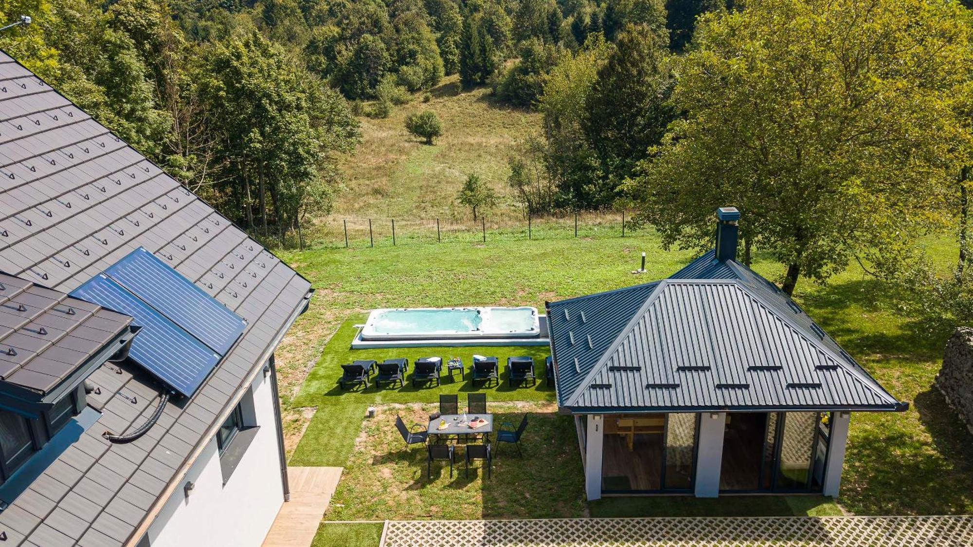 Villa Plitvice House Angelina Saborsko Exterior foto