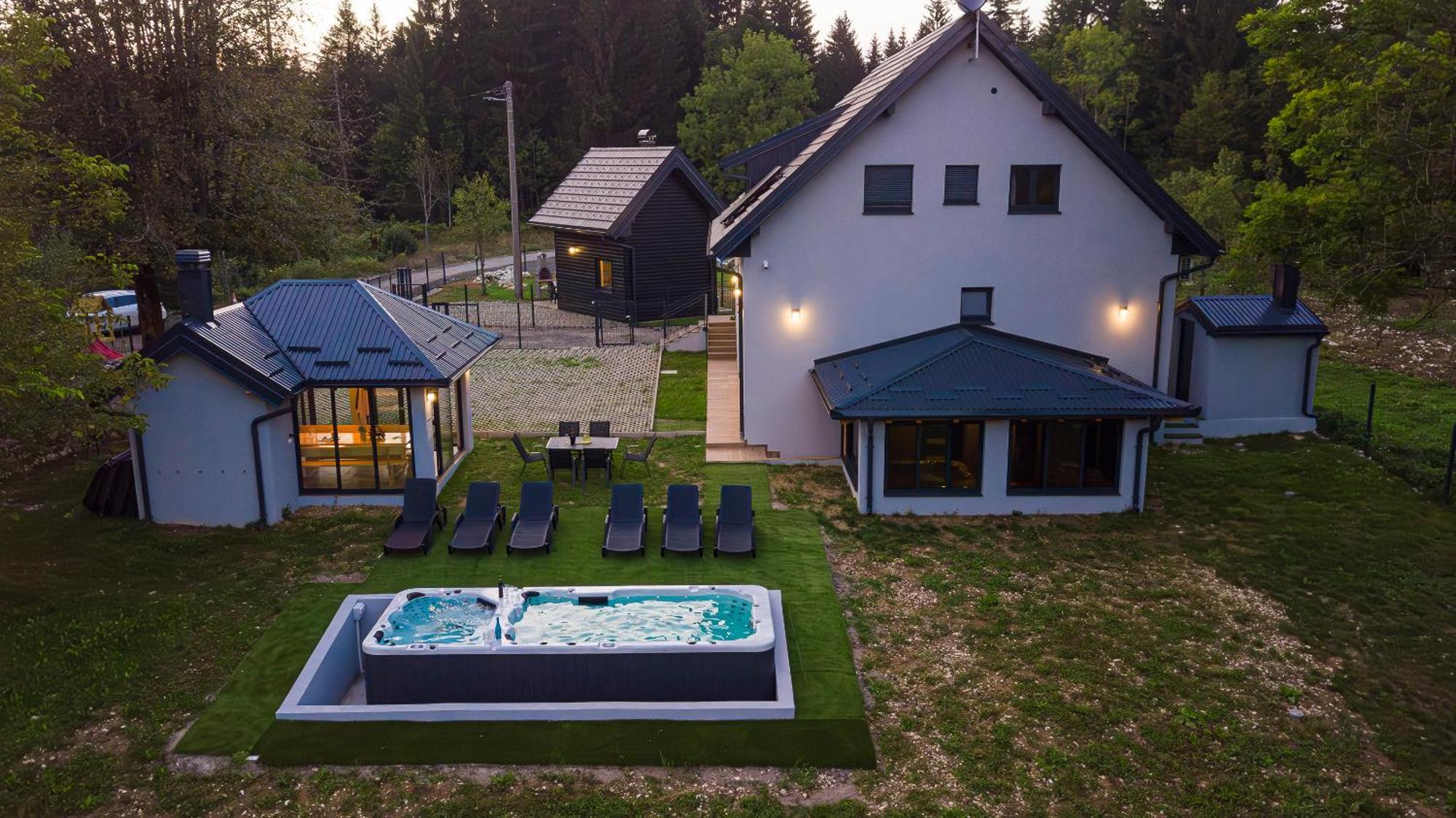 Villa Plitvice House Angelina Saborsko Exterior foto