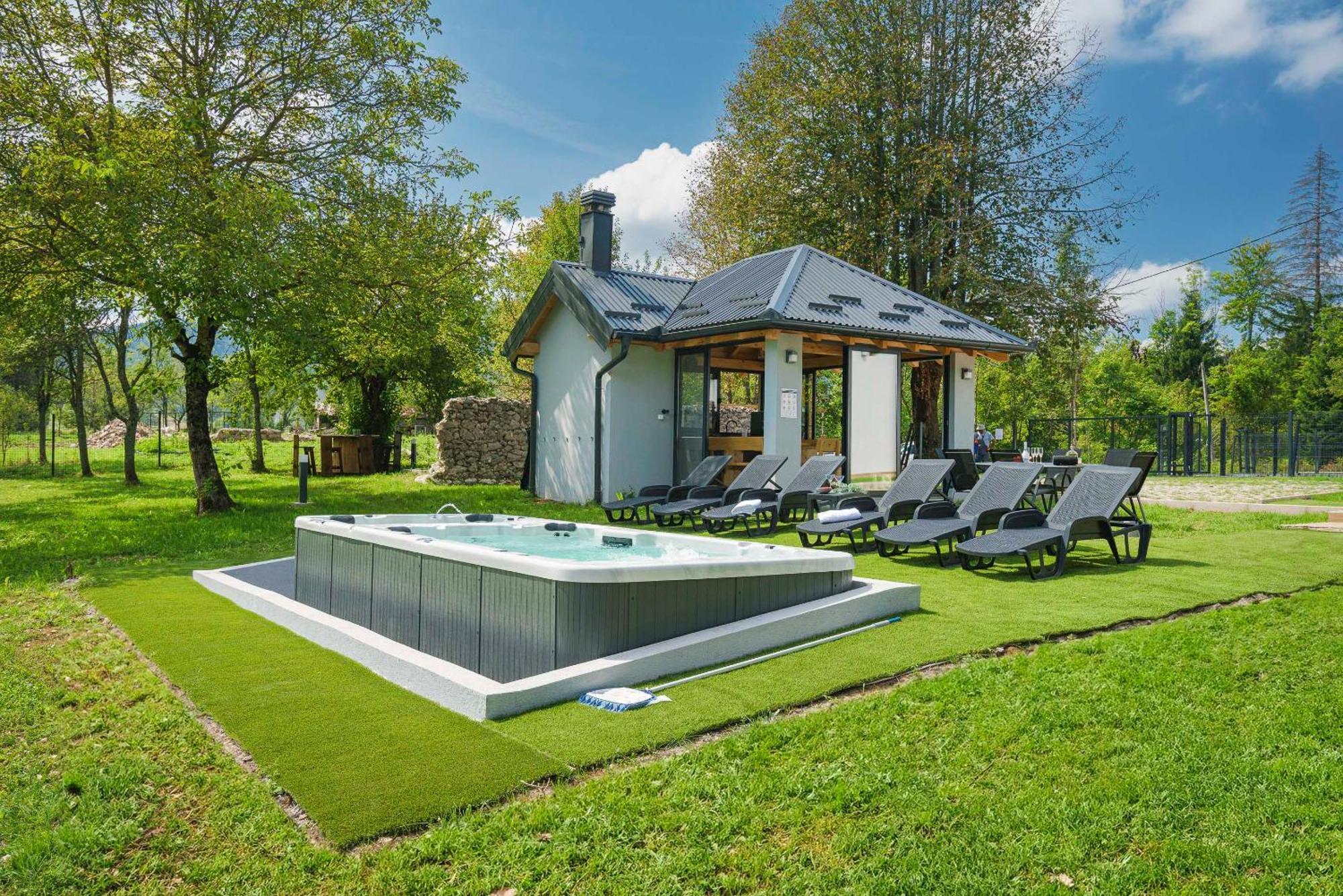 Villa Plitvice House Angelina Saborsko Exterior foto