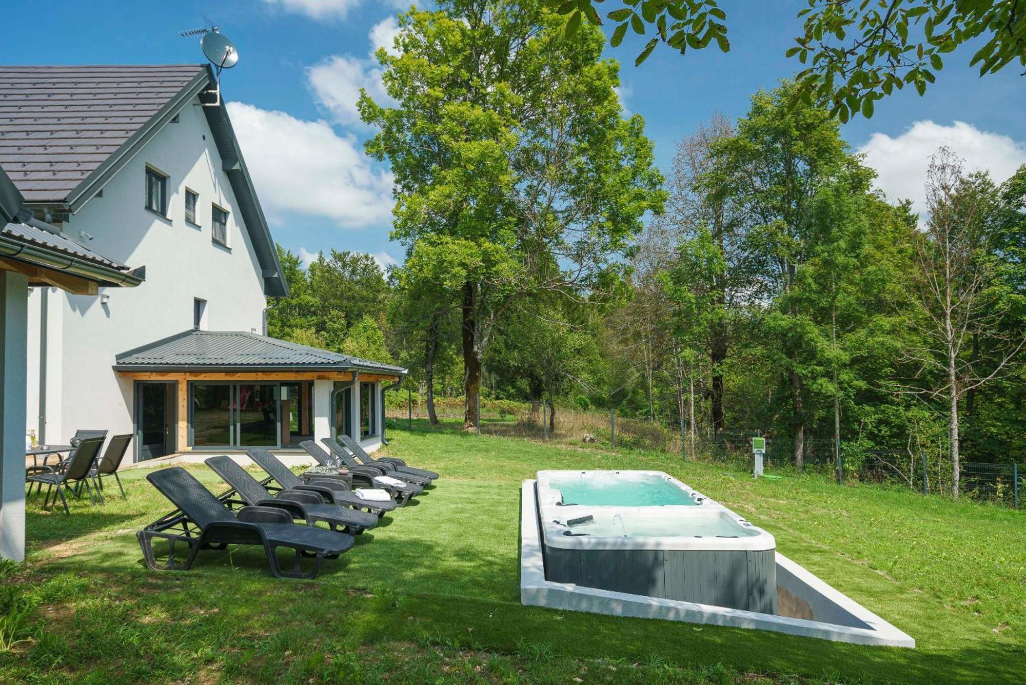 Villa Plitvice House Angelina Saborsko Exterior foto